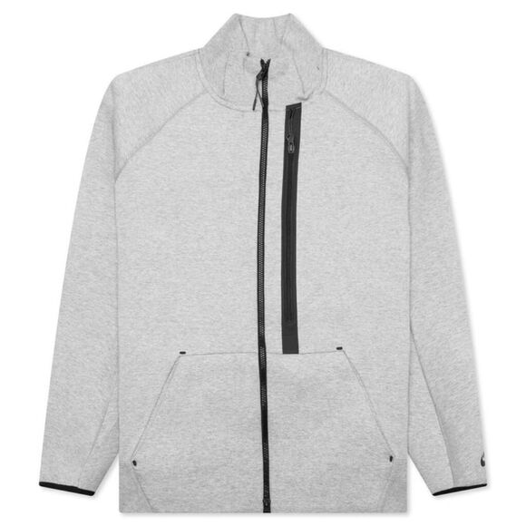 Nike Tech Fleece N98 TOP Full Zip Grey Heather/Black Sz M - Picture 1 of 7